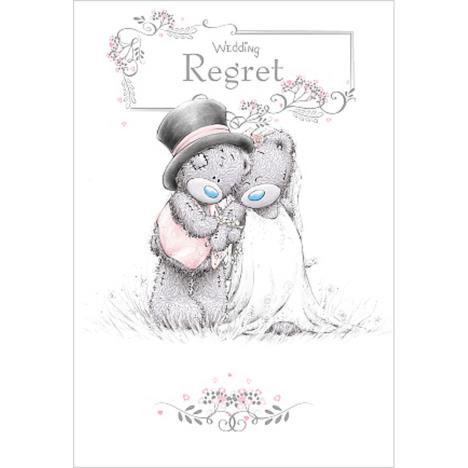 Wedding Regret Me To You Bear Wedding Day Card £1.49